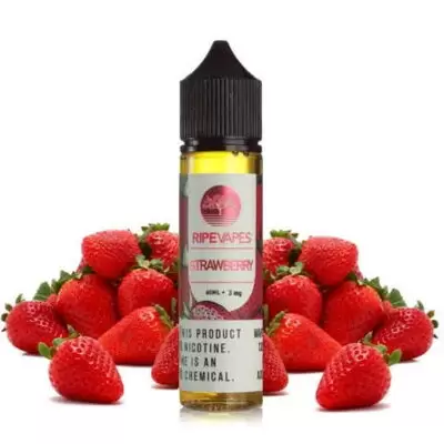 جویس توت فرنگی یخ RIPE VAPES STRAWBERRY