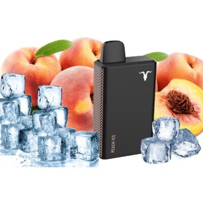 پاد یکبارمصرف 4000 پاف هلو یخ ایگنیت