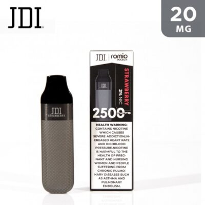 پاد یکبارمصرف 2500 پاف توت فرنگی JDI